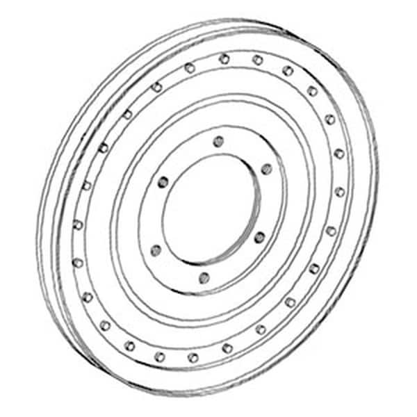 New Jackshaft Fan Pulley Made Fits Case-IH Combine Models 2366 2377 +
